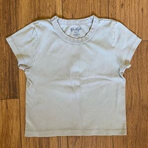 Brandy Melville pink/purple baby tee